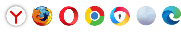Логотипы популярных браузеров в формате пнг